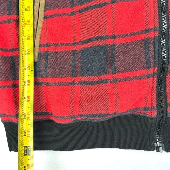 Kavu Oswego Plaid Zip Up Fleece Jacket Gorpcore Outdoors - Picture 9 of 9